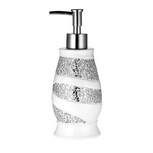 Popular Bath White Sinatra Bath Decor Accessories, Premium, Durable, Acrylic